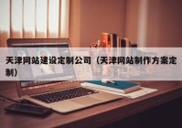 天津网站建设定制公司（天津网站制作方案定制）