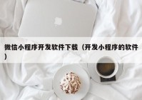 微信小程序开发软件下载（开发小程序的软件）